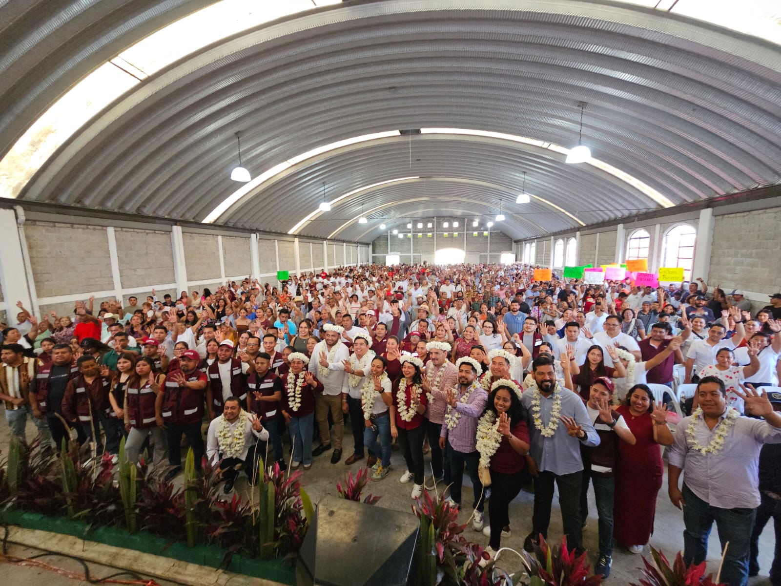Militancia de Morena se reúne en Cuichapa, demuestran unidad y trabajo por el movimiento!